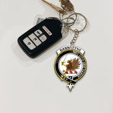 Clan Bannatyne Tartan Crest Keychain EW30 Clan Bannatyne Tartan Today